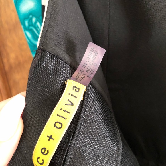 Alice + Olivia strapless striped dress, size 0 - Picture 4 of 4